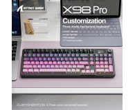 Attack Shark X98PRO Wireless Full-size layout różowa - 1472702 - zdjęcie 18
